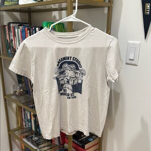 Basement Studio Graphic Tee - Cream